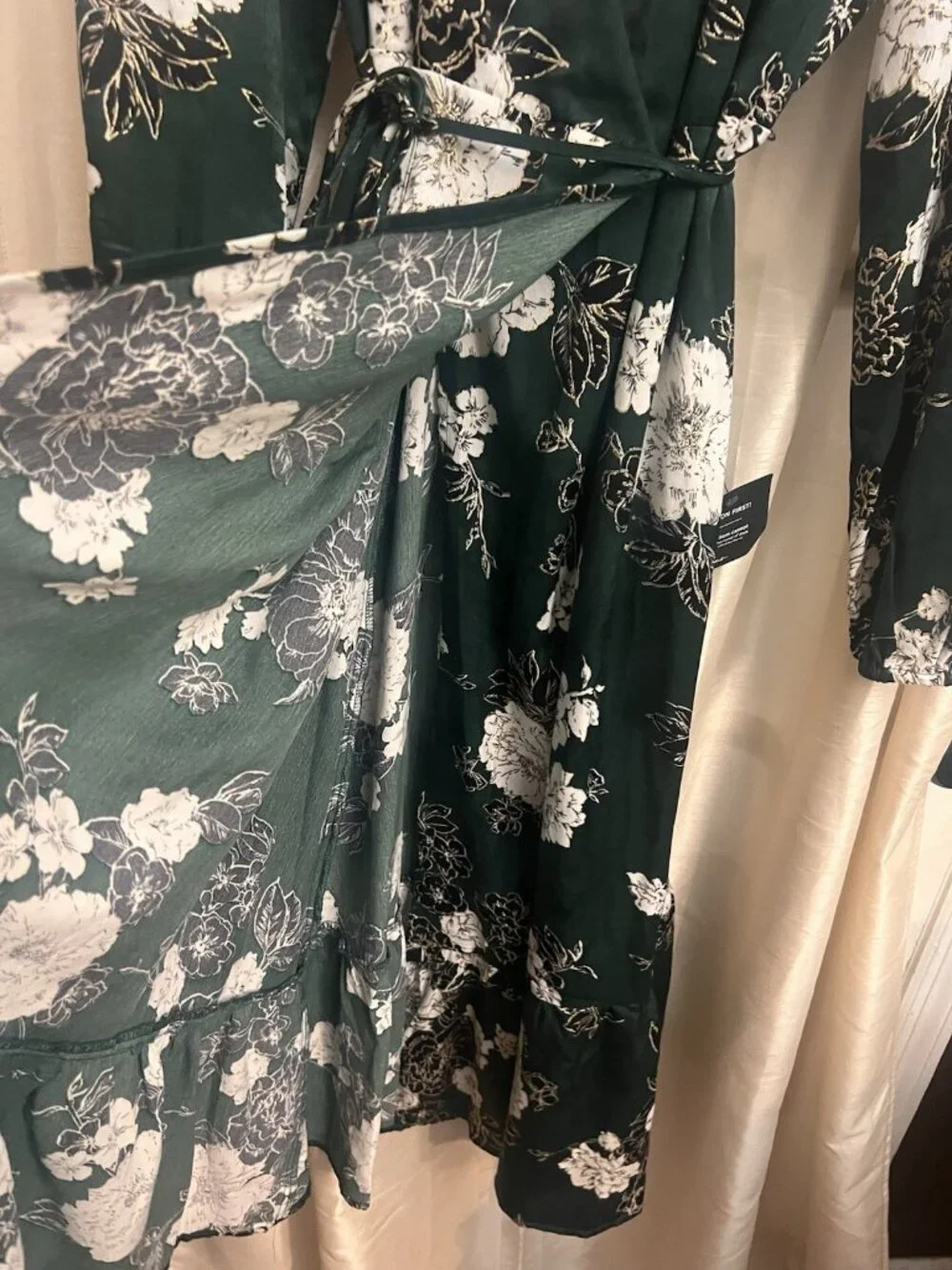 Lulus green floral